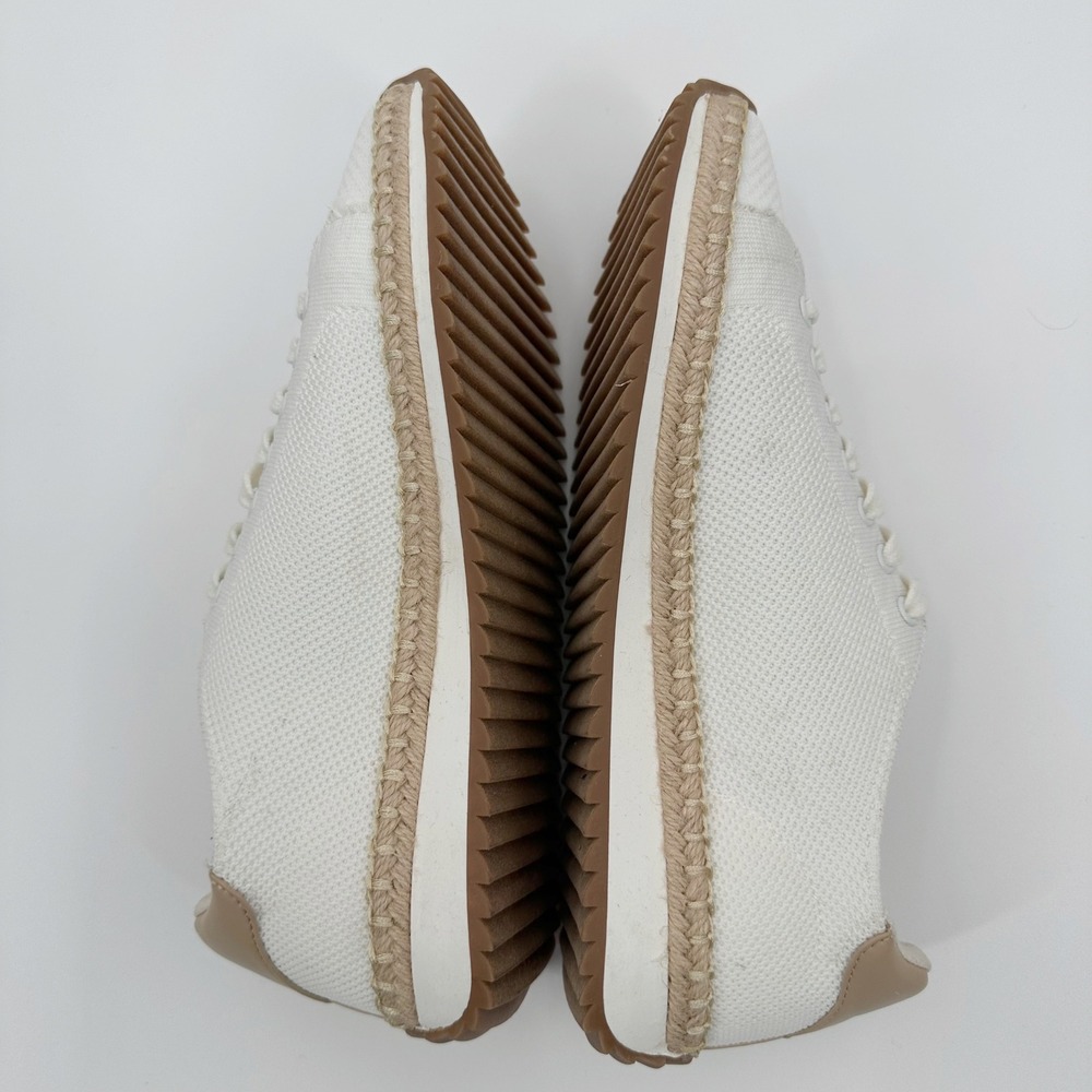 Steven by Steve‎ Madden Espadrille White Sneaker Like New Size 9 - Picture 3 of 9